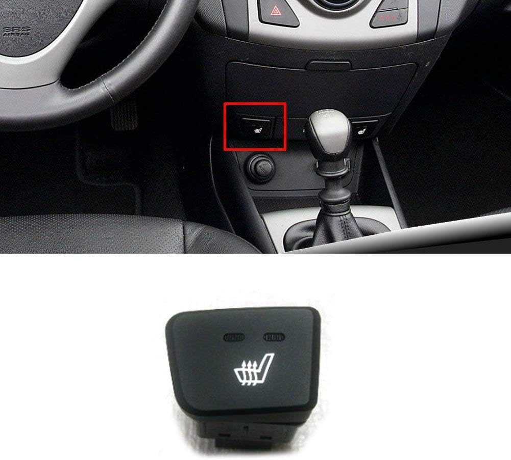 Genuine OEM 93330-2L000-WK Switch - Seat Heater, LH / 933302L000WK for Hyundai Elantra 09-12