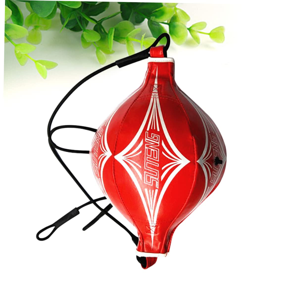 BESPORTBLE Boxing Speed Double-end Bag for MMA Training Pu Reinforced Seams Vertical Horizontal Hanging Boosts Punching Accuracy Design