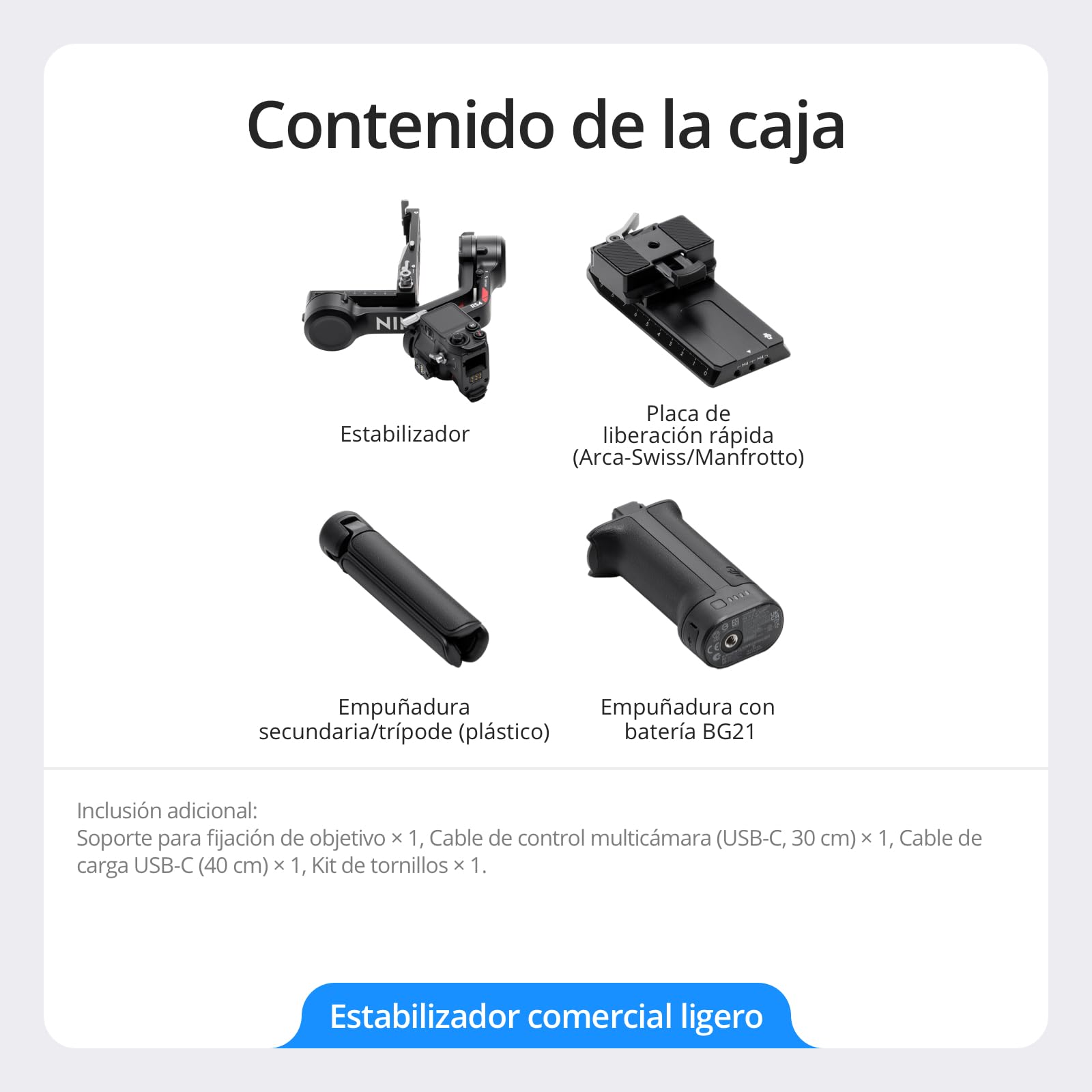 dji RS 4, estabilizador en 3 Ejes para cámaras DSLR y sin Espejo Canon/Sony/Panasonic/Nikon/Fujifilm, con grabación Vertical nativa de 2.ª generación, Joystick de Cambio de 2 Modos, Brazos de teflón