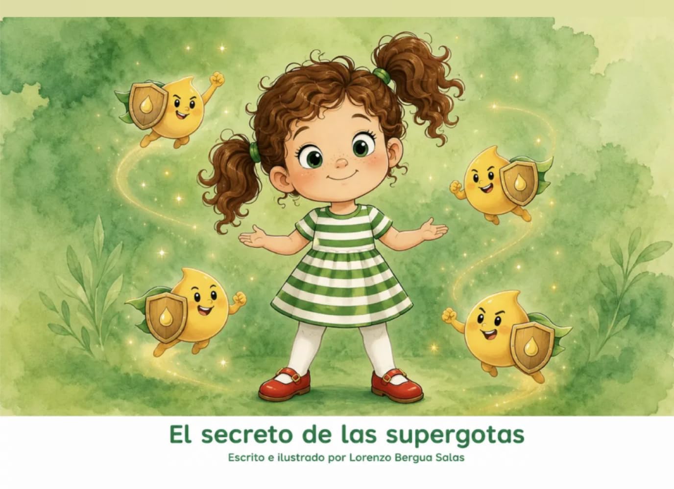 El secreto de las supergotas: Un cuento infantil para superar el miedo a las vacunas, entender nuestro ejército interior y descubrir nuestra valentía (Cuentos Sanitarios Infantiles)