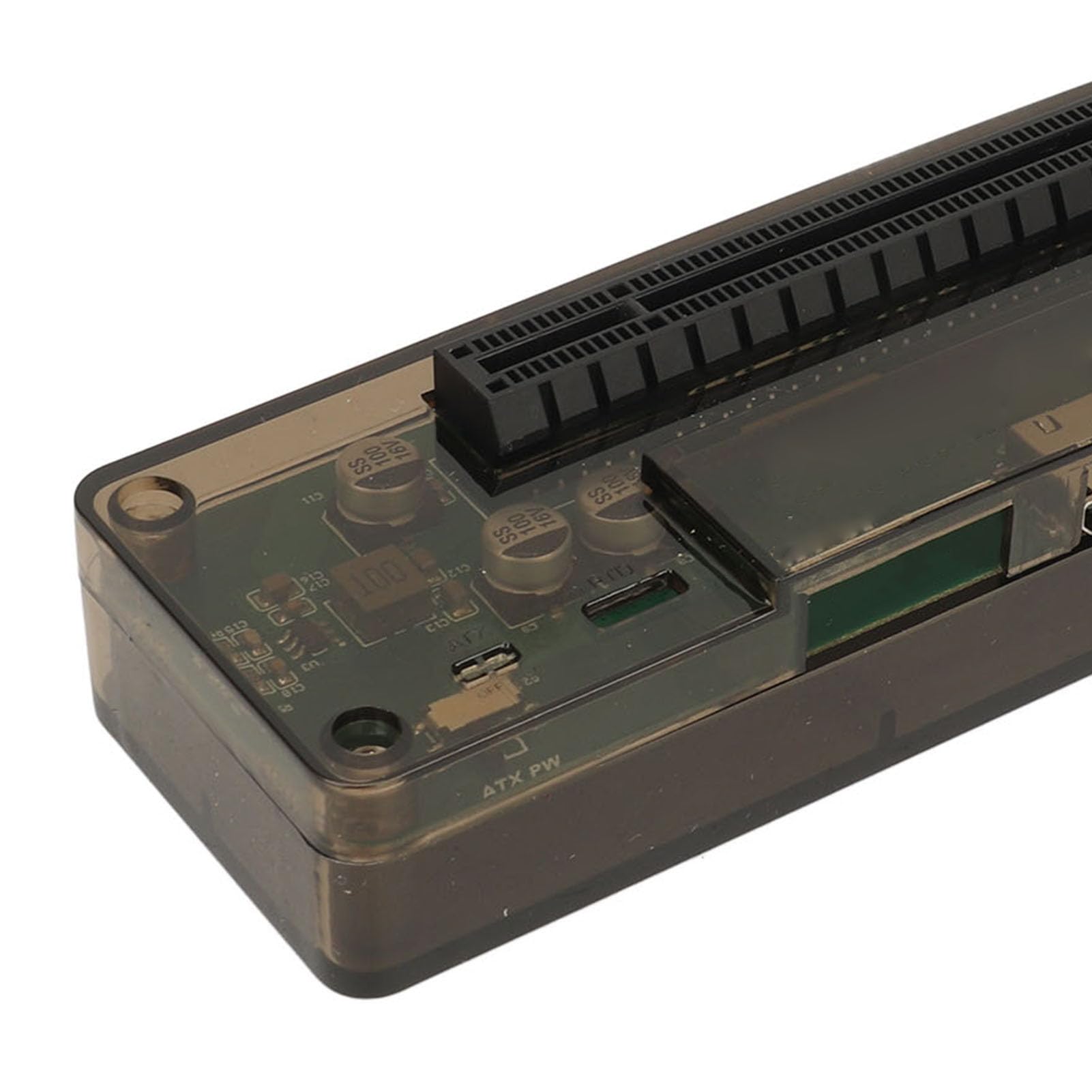 Generic Dock per Scheda Video Esterna Indipendente per Laptop con velocità di Trasferimento Ad Alta velocità 64GT/S per Giochi e Applicazioni Industriali, Materiale ABS, Include Adattatore OCuLink