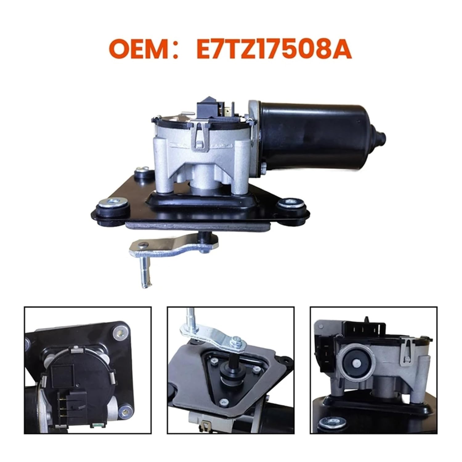 Windshield Wiper Motor Compatible with 1987-1996 F-150 F-250 F350 E7TZ17508A
