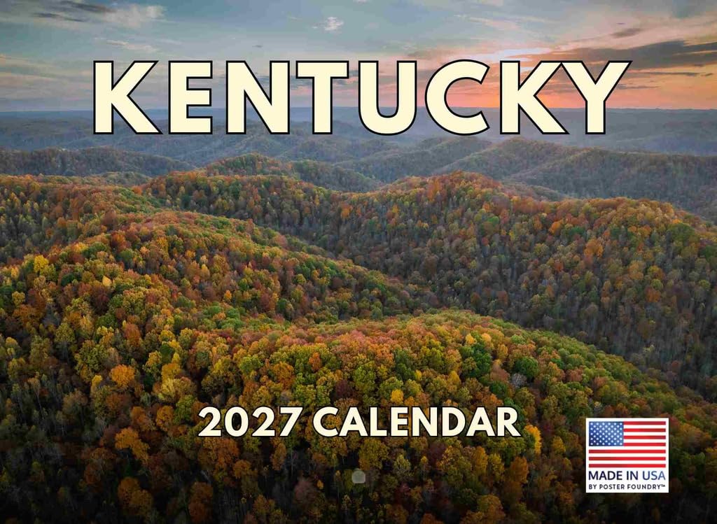 Kentucky Calendar 2027 Monthly Wall Calender 12 Month — image 1