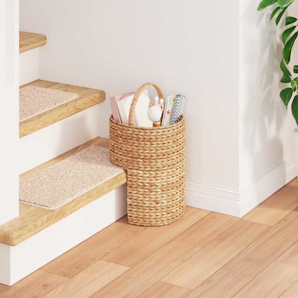 Genérico Cesta de Escalera Natural 28 x 26 x 47 cm Jacinto de Agua,Casa y jardín,Productos del hogar,Organización y Almacenamiento,Cestas para almacenaje,42020152