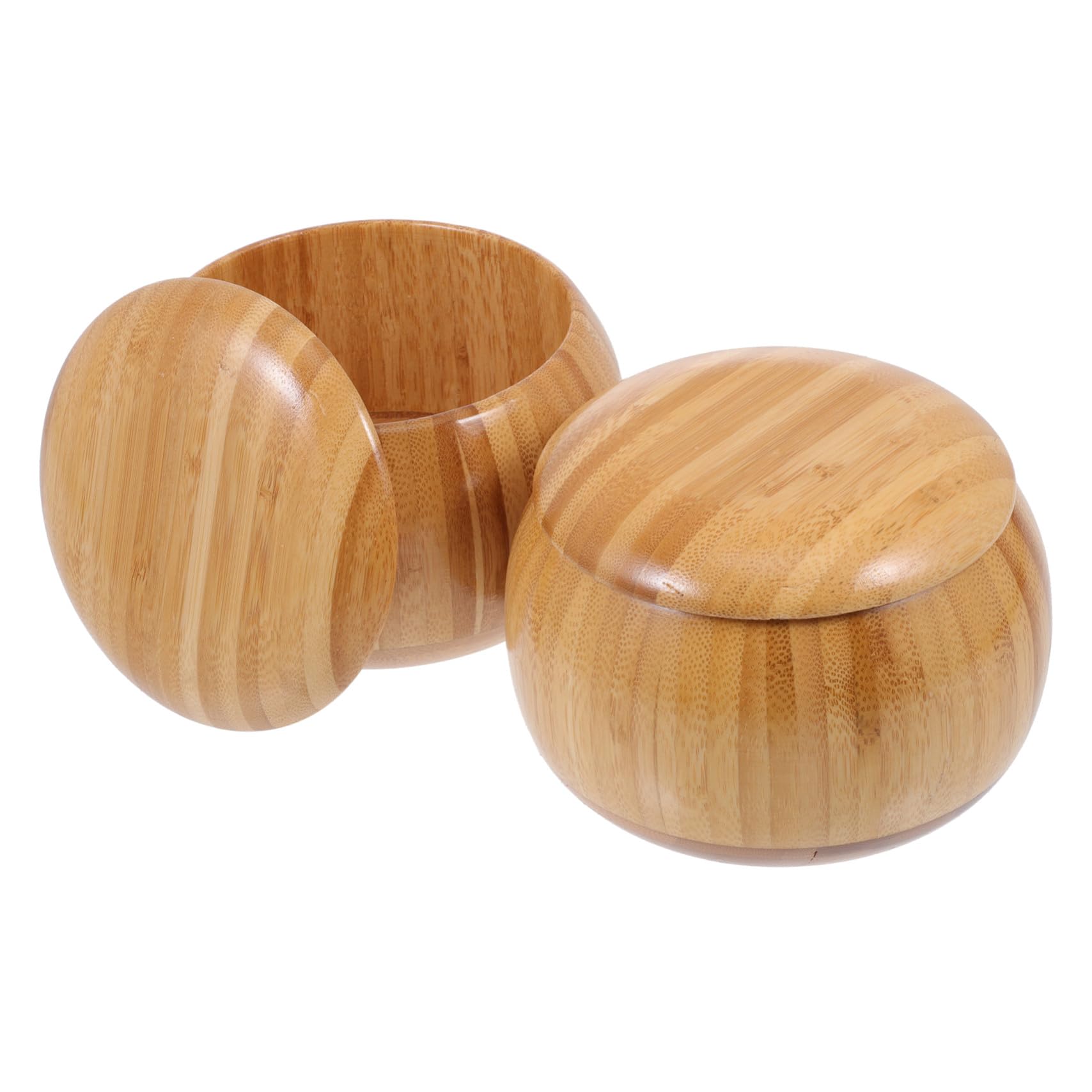 Boîte de rangement en bambou au artisanat soigné pour préserver vos jeux