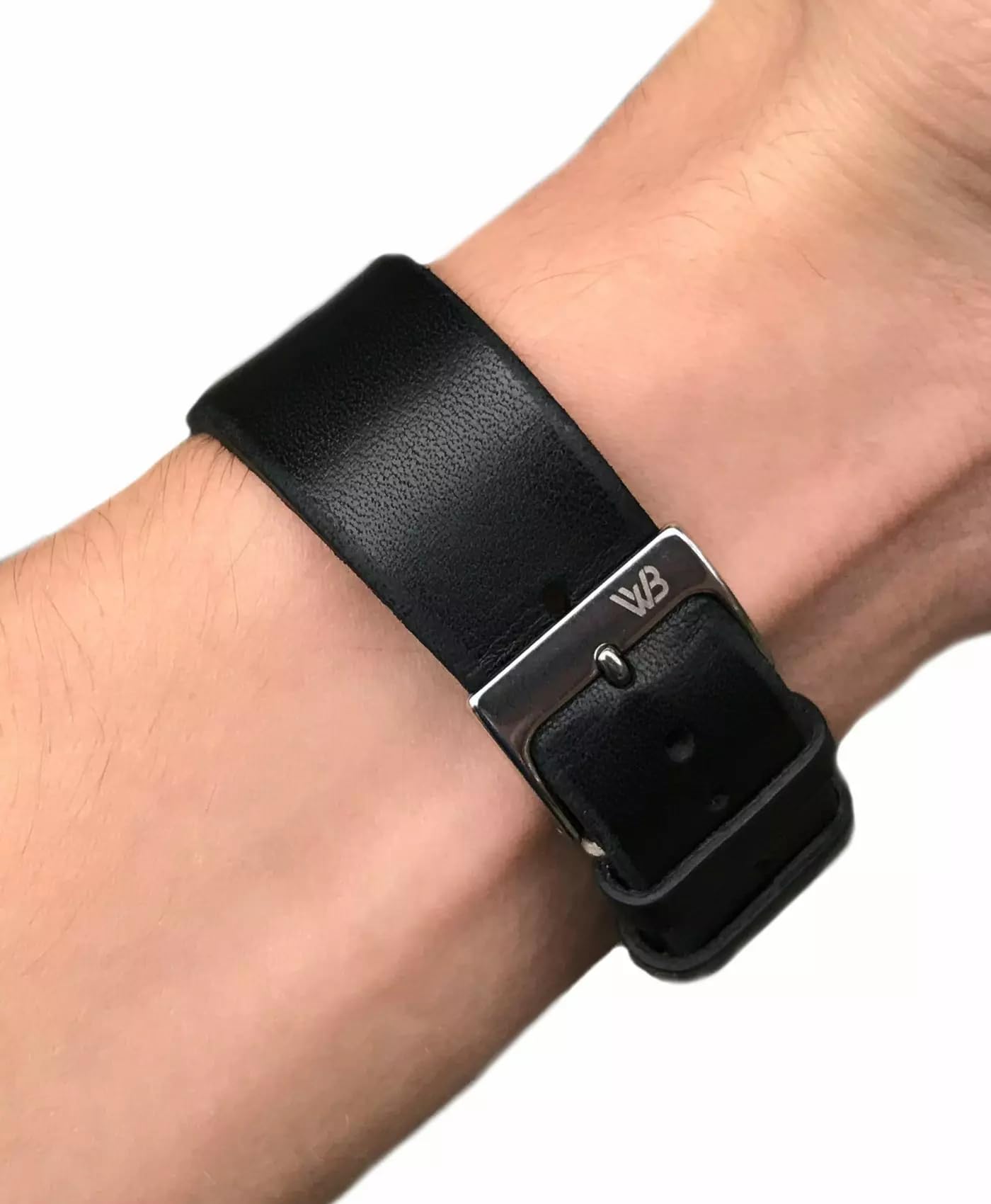 Vintage-Uhrenarmband | 7 Farben - 18, 19, 20, 21, 22 mm - Schließe: Silber Poliert | Rindsleder (Pflanzlich Gegerbt) | Ersatz-Armband