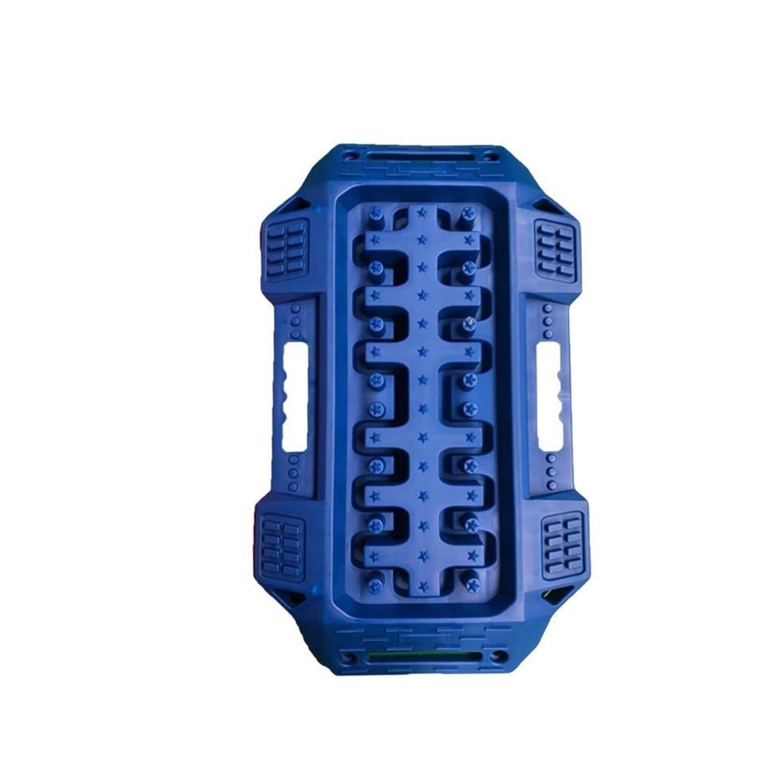 DHYUACN Recovery Traction Boards Recovery Traction Board Compact Car With Handle Anti Slip Emergency Tire Pad Mud Sand Snow Ramp(Blue)