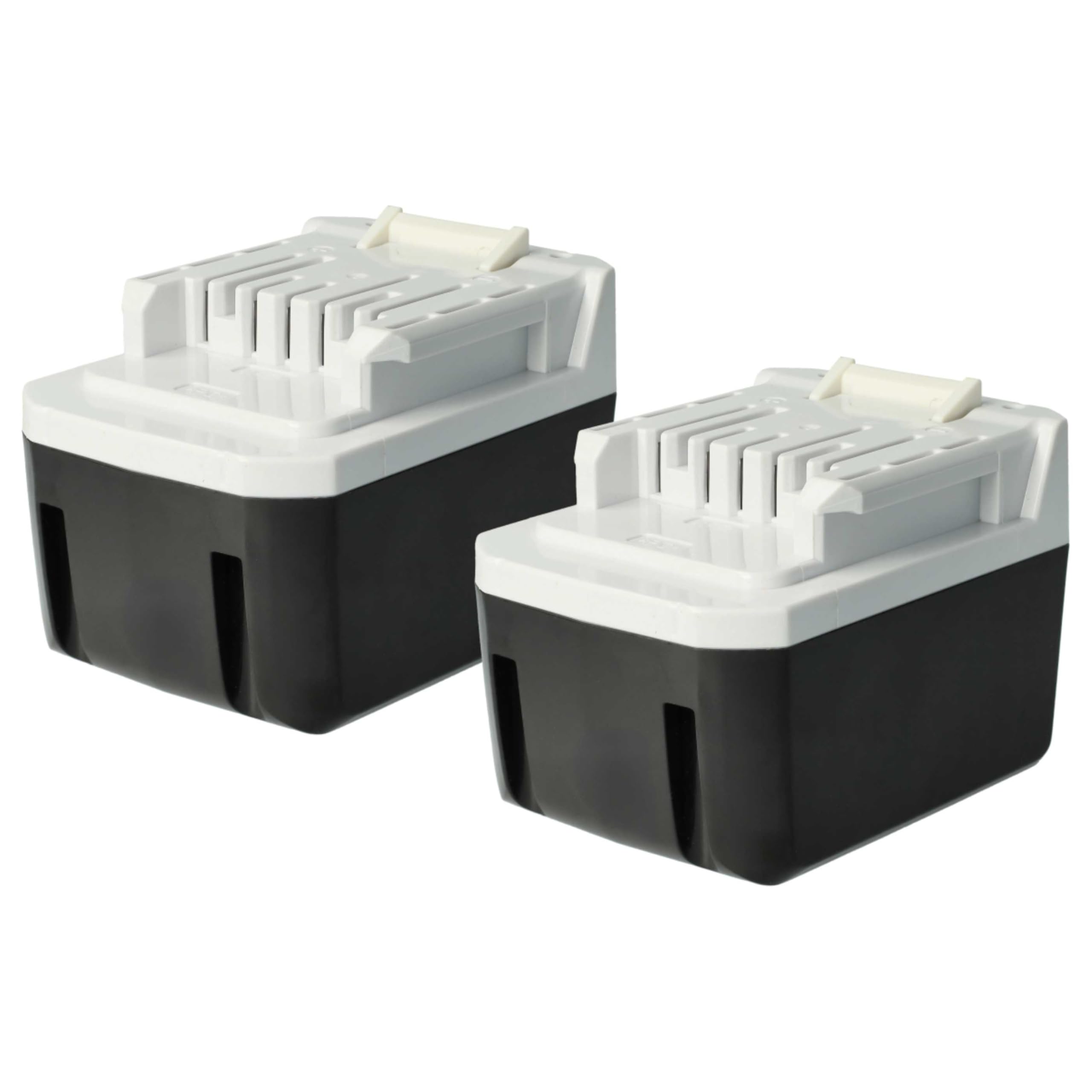 vhbw 2x batteria sostituisce Makita BL1415G, BL1413G, BL1430G, 196375-4, BL1411G per utensile elettrico (4000 mAh, Li-Ion, 14,4 V)