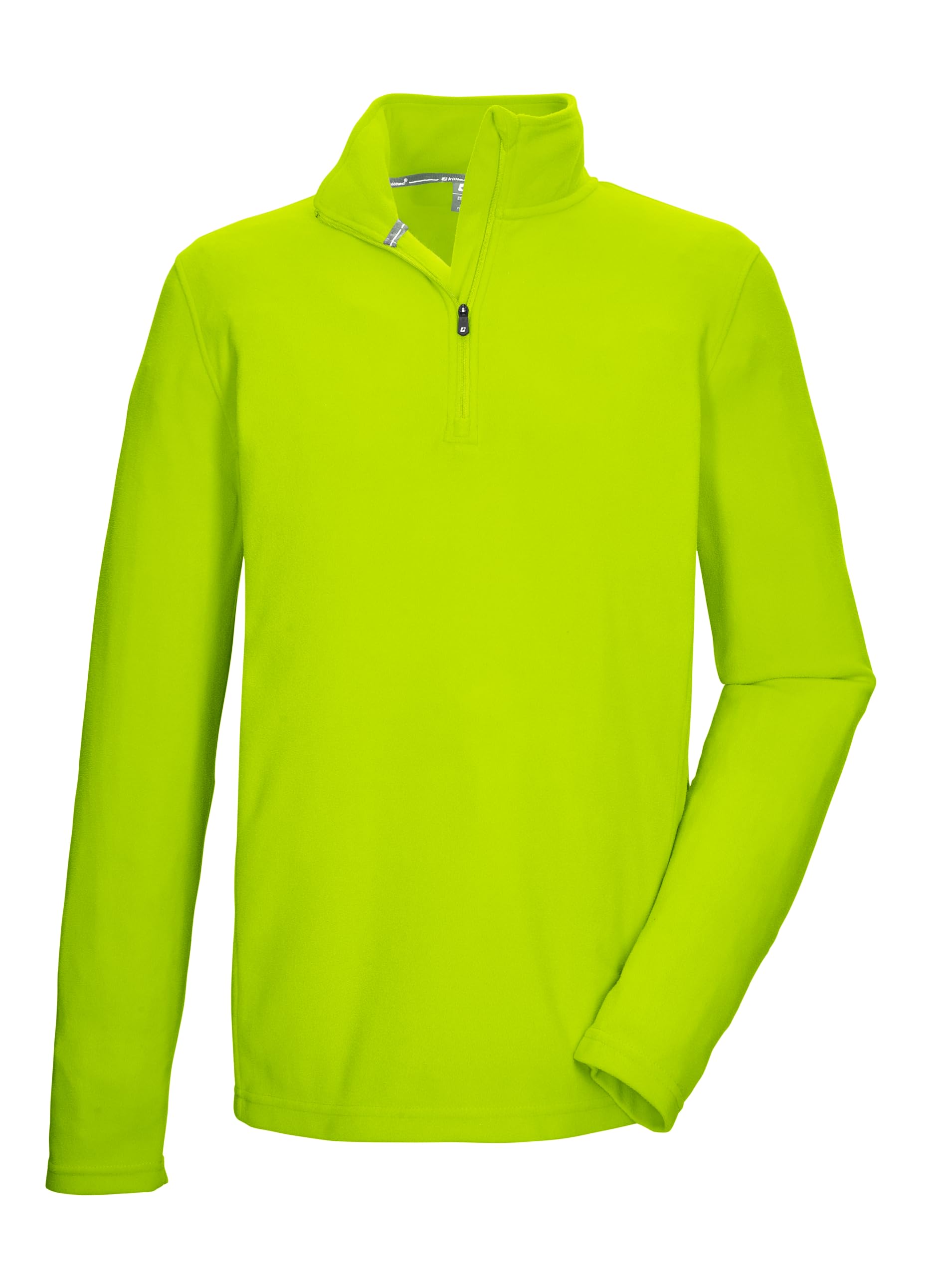 killtec Herren Ksw 100 Mn FLC Shrt Fleeceshirt mit Stehkragen