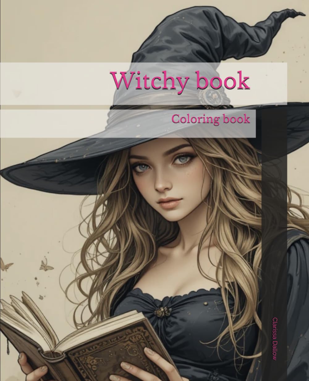Witchy book: coloring book
