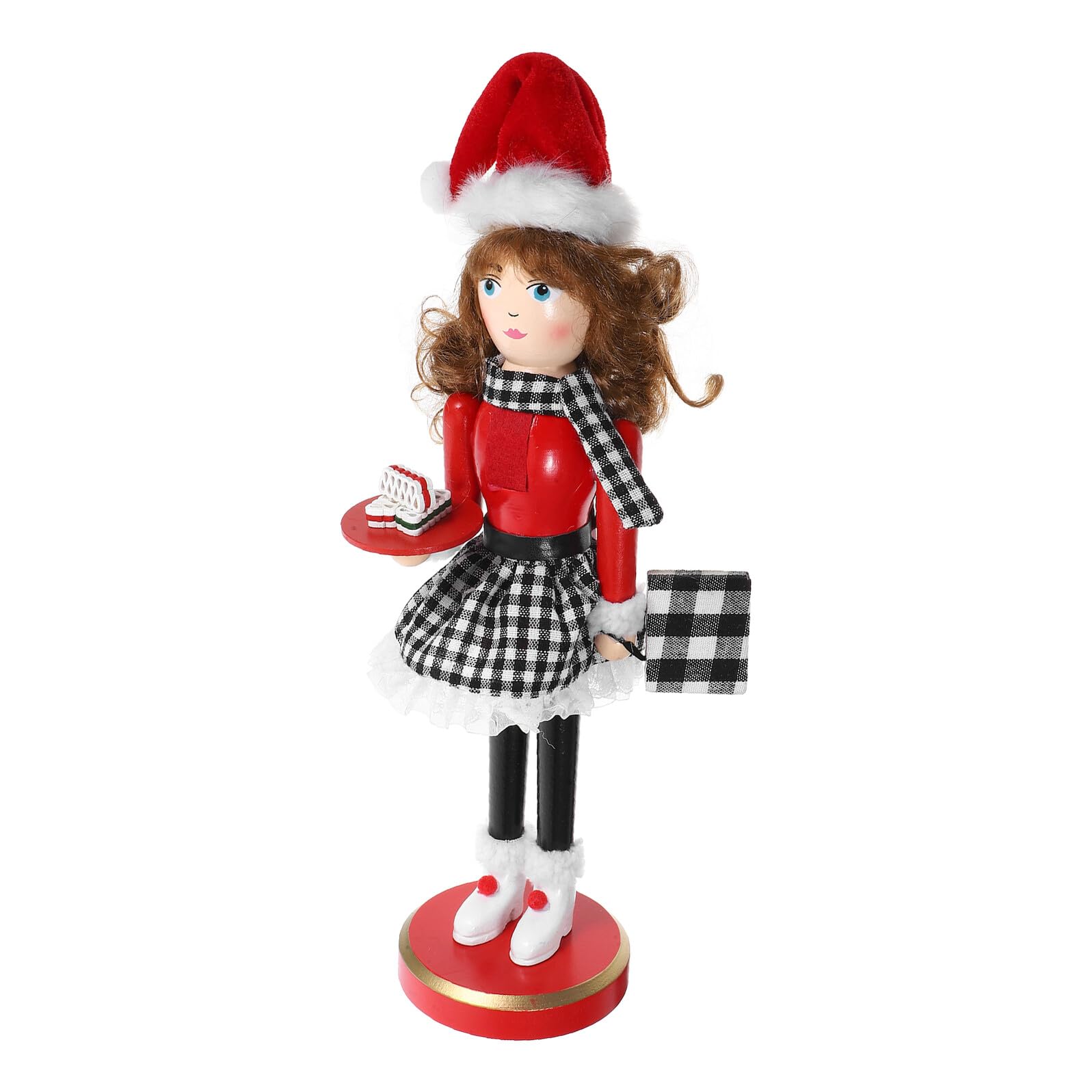Casse-Noisette de Noël en Bois 38 CM stable pour remplacer les décos fragiles