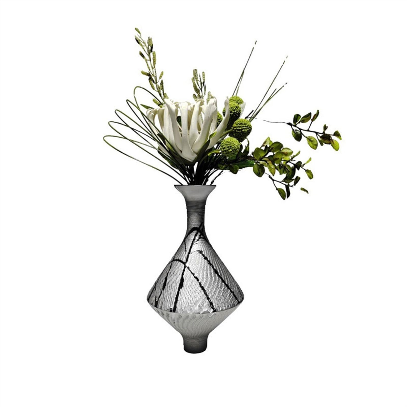 K5C7S3W9D6 Faux flowers Chinese Zen Ceramic Simulation Flower Art Restaurant Tea Table Arrangement Artificial Bouquet Creative Flowers Wedding Decoration