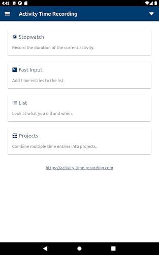 aTimeRecording - Time Tracking