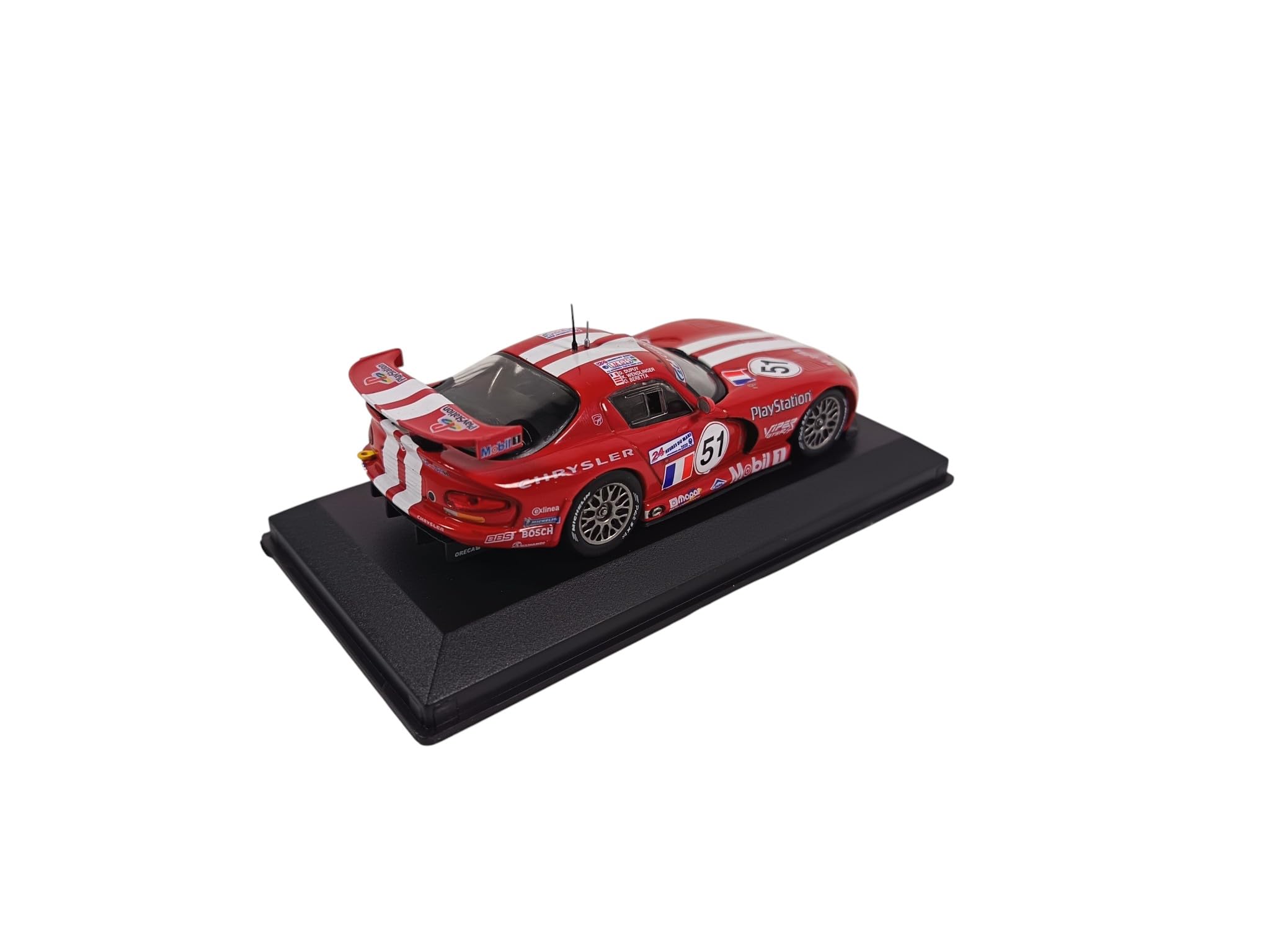 OPO 10 Voiture Miniature de Collection 1/43 Compatible avec Jaguar XJR12 Silk Cut 24h Le Mans 1990-24LM17
