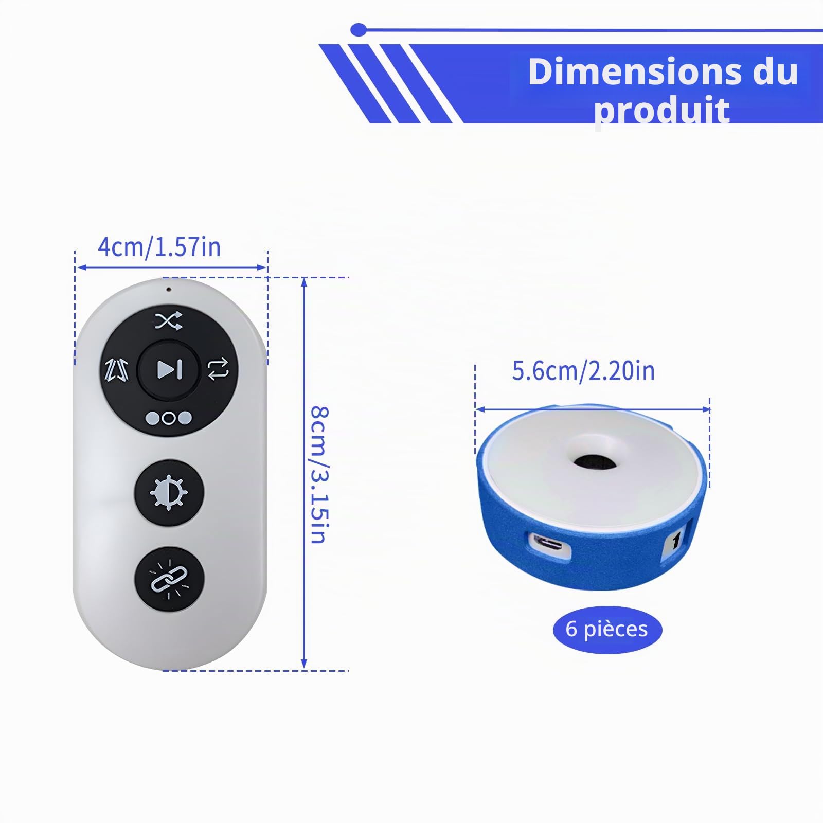 Lumières d'entraînement à réaction, 4 couleurs, kit de lampes d'entraînement à réaction agile, avec 4 modes, télécommande, chargeur USB, lumière de réaction de fitness pour l'entraînement