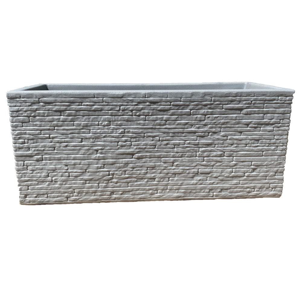 Strata Slate Effect Trough In Stone