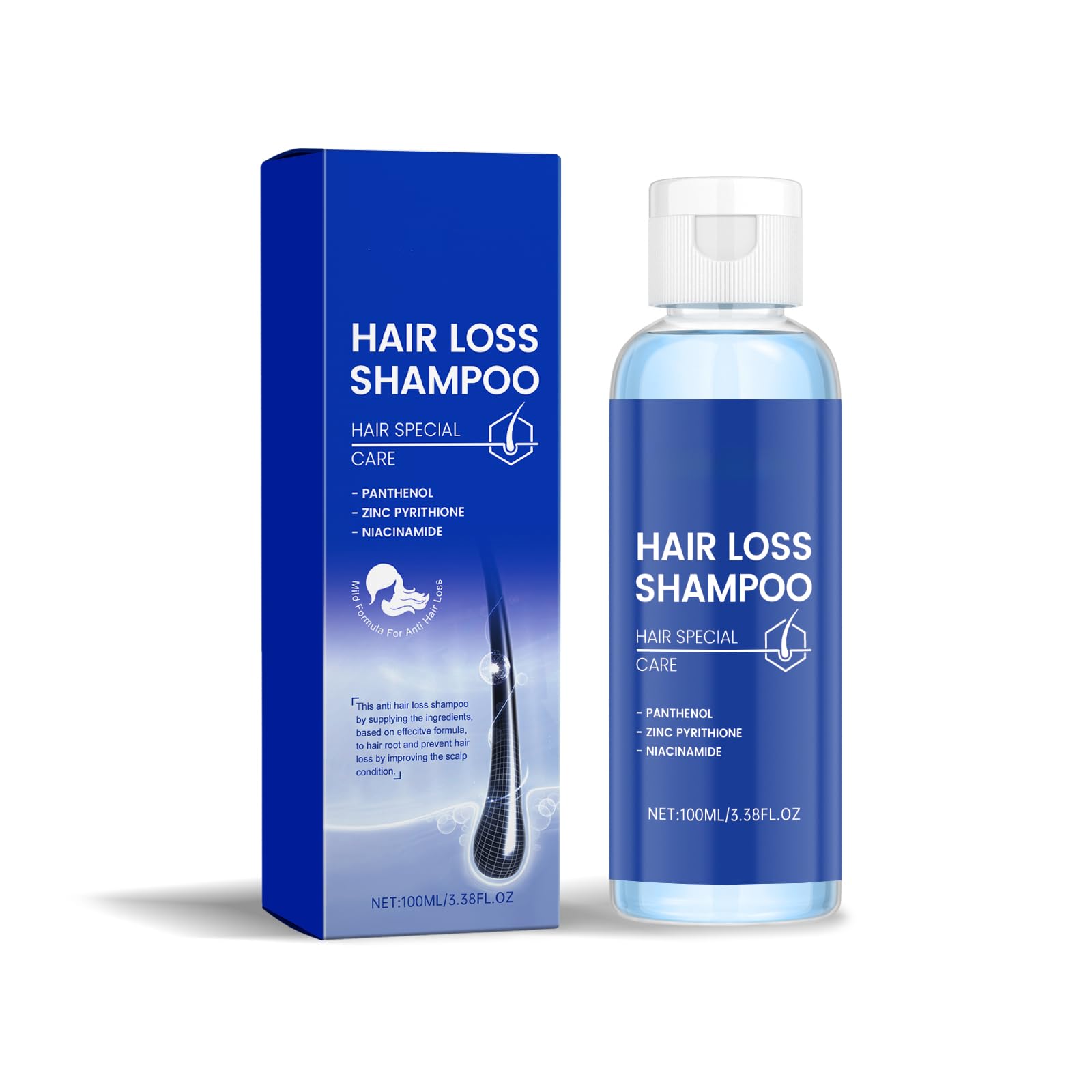 Copper Peptide Scalp Shampoo with GHK-Cu - Hair Density Enhancing Shampoo for Thinning Hair