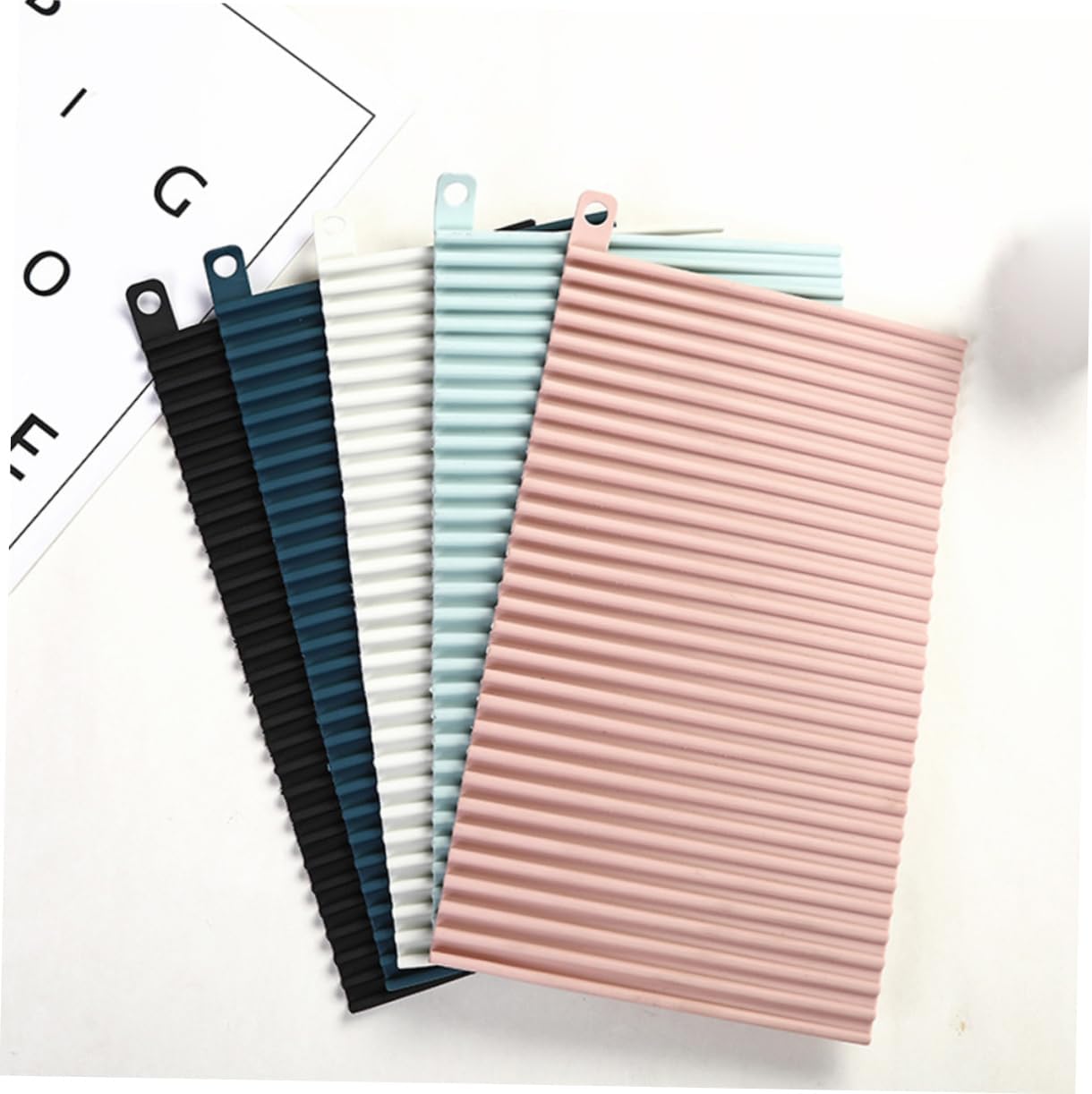 Folding Washboard Silicone Non Slip Laundry Mat for Household Use image 3