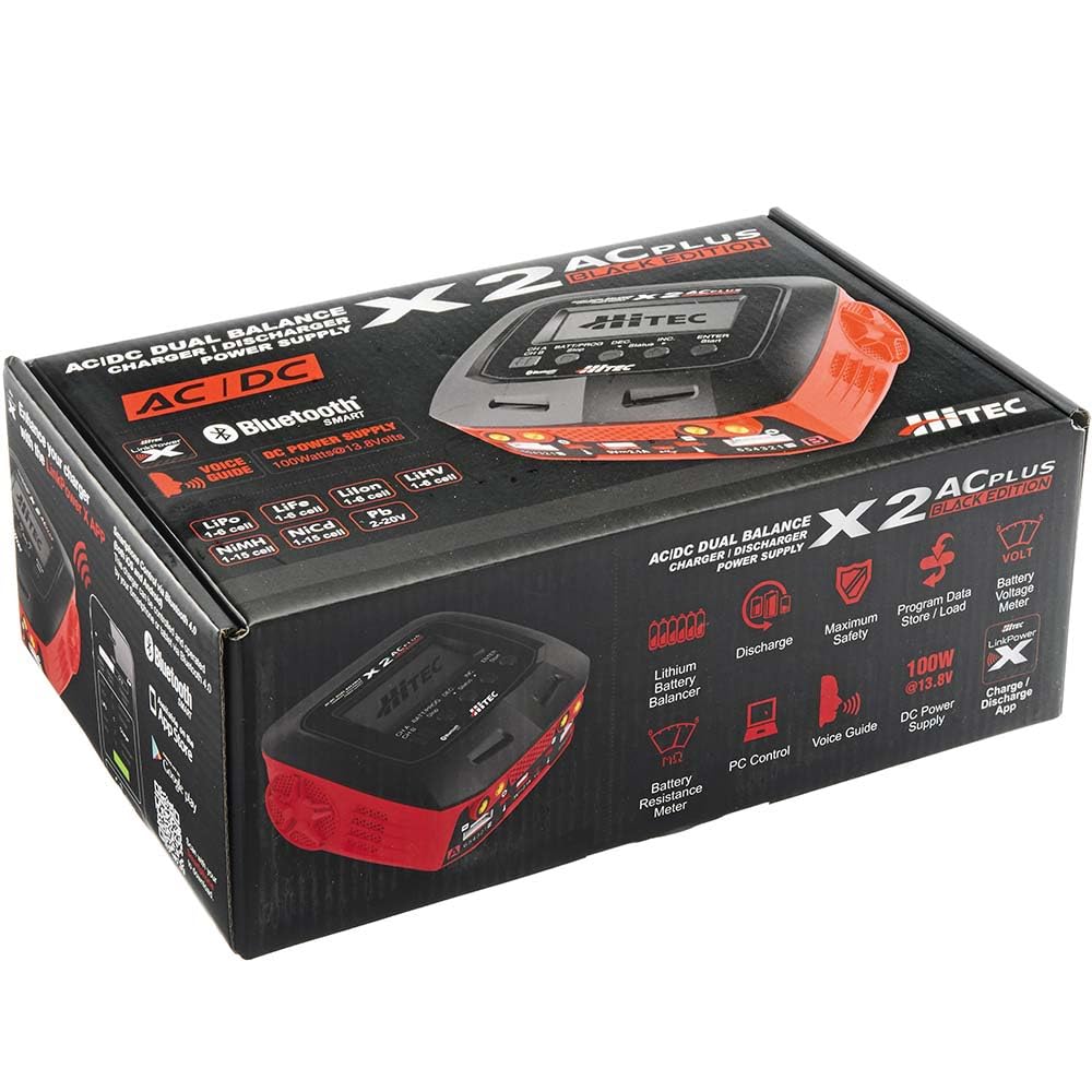 Amazon.com: Hitec X2 Ac Plus Black Edition Multi-Function Charger