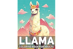 Captivating Llama Coloring Extravaganza: Lose Yourself in a World of 50 Adorable Llama Illustrations