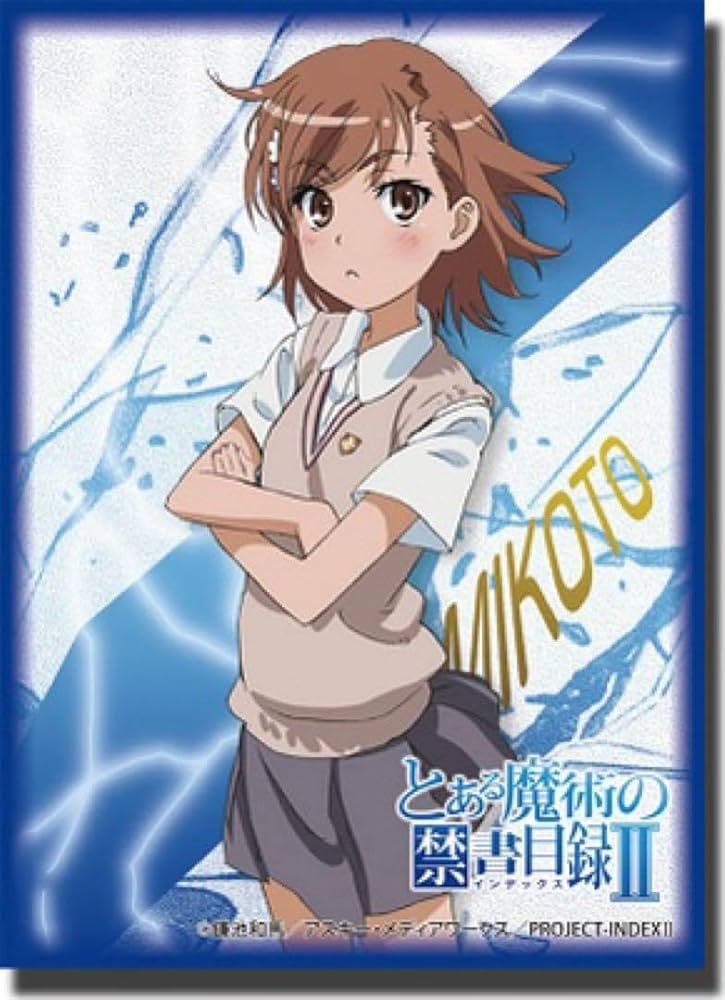 とある科学の超電磁砲 御坂美琴 スリーブ 未開封 Amazon.co.jp: とある科学の超電磁砲 御坂美琴スリーブ : ホビー