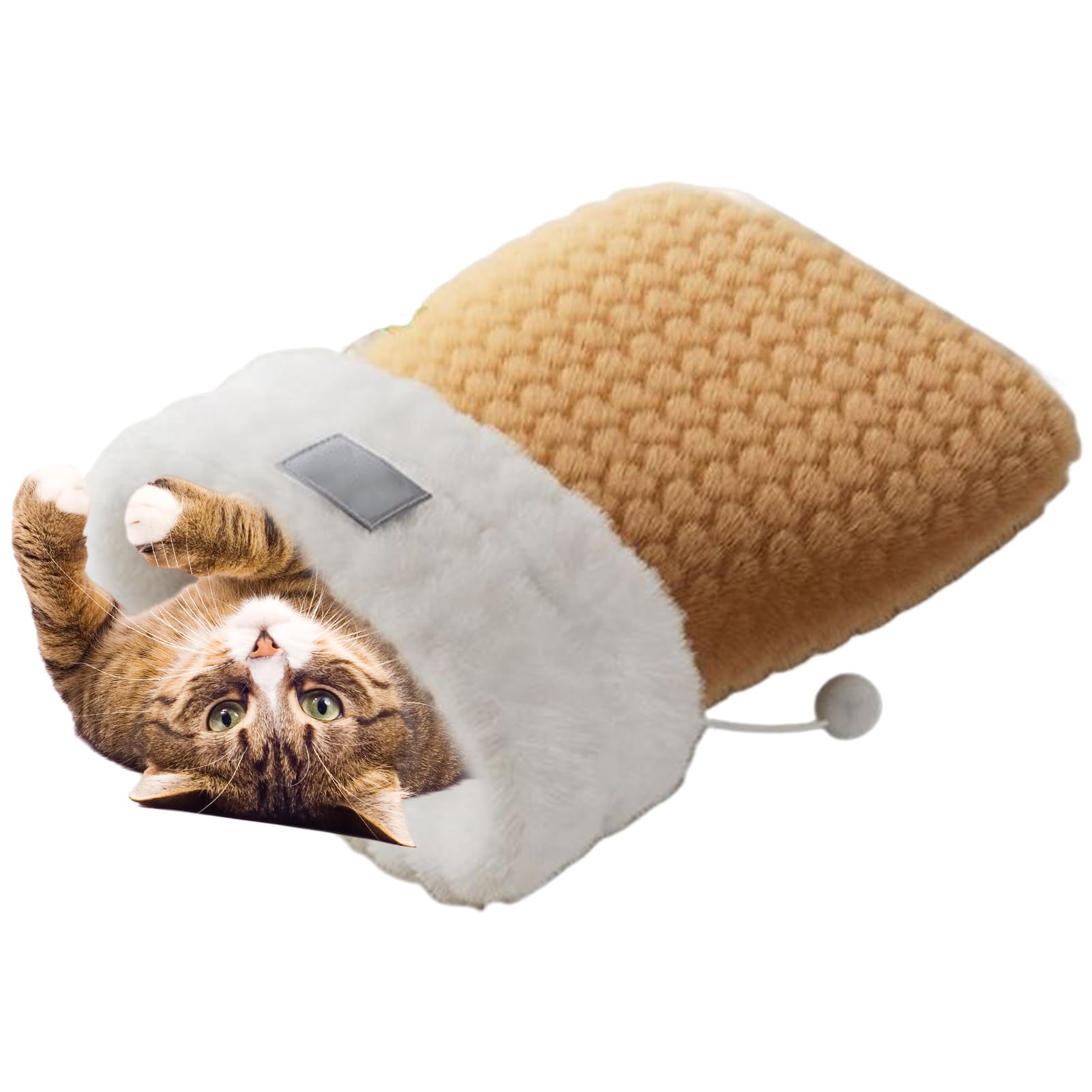 Sac de couchage chat contre le froid nid rassurant pour chaton