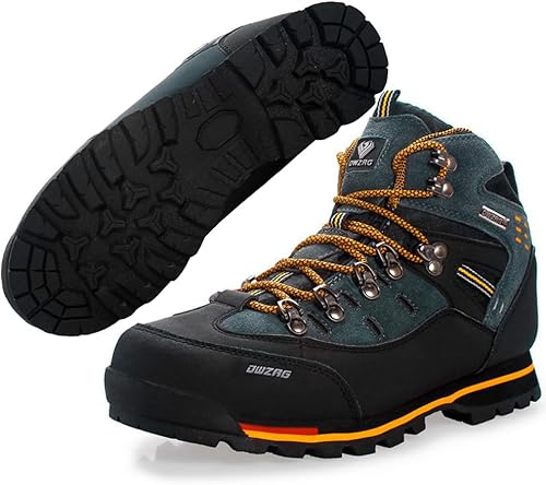 Miniatura 5 de HiGropcore Botas de senderismo impermeables para hombre, a prueba de viento, zapatos de montañismo MB2-17