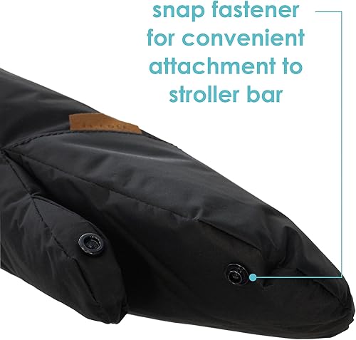 Miniatura 4 de JJ Cole Bundle Me Bundlemitts - Guantes acogedores, manoplas de mano, se fija al cochecito