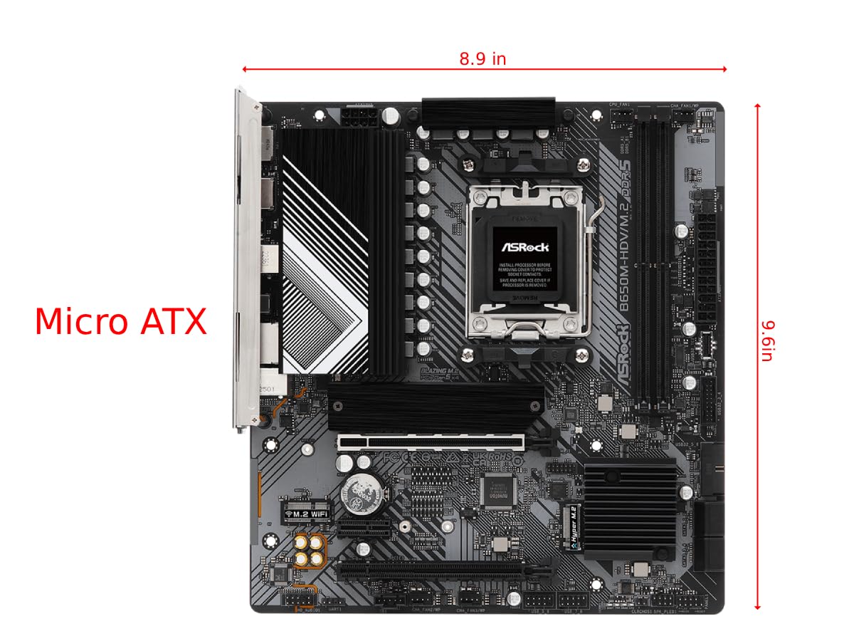MozZ ASRock B650M-H/M.2 未開封品 Amazon.com: ASRock B650M-H/M.2+ Motherboard DDR5 DIMMs 6 USB