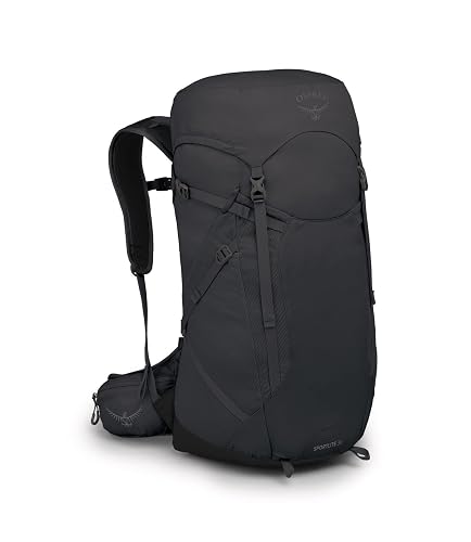 Osprey Sportlite 30L Lightweight Hiking Backpack - Dark Charcoal Grey, S/M