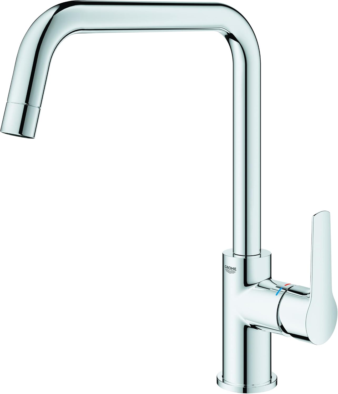 GROHE Start 30470000 Single-Lever Mixer Tap with L-Shaped Spout Chrome