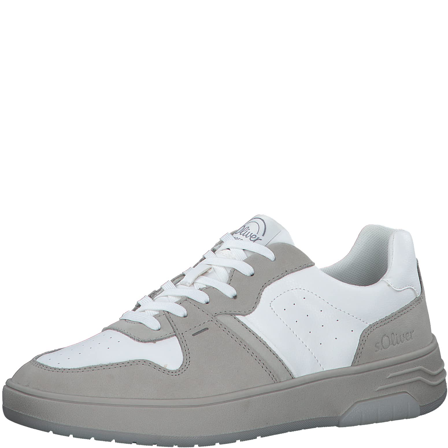s.Oliver Men's 5-5-13627-30 Trainers, Lt Grey Comb, 8 UK