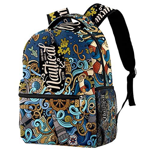 Sac à dos de voyage style western fille garçon avec porte-gourde