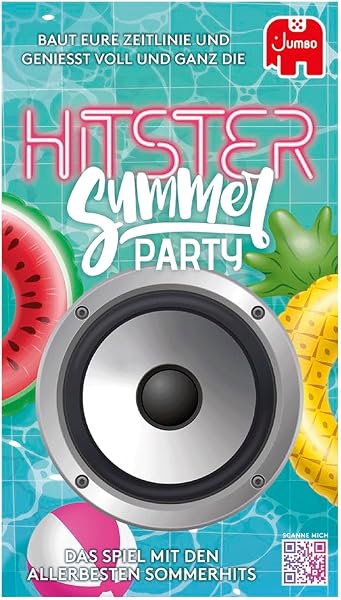 Hitster Summer Party - EIN Party- und Kartenspiel für Erwachsene und Familien - 2 bis 10 Spieler ab 16 Jahren, Deutsch (DE) - 2