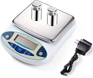 GPJYYDS 6000g x 0.01g High Precision Lab Scale - Analytical Balance for Labs, Jewelry, Kitchen, Science