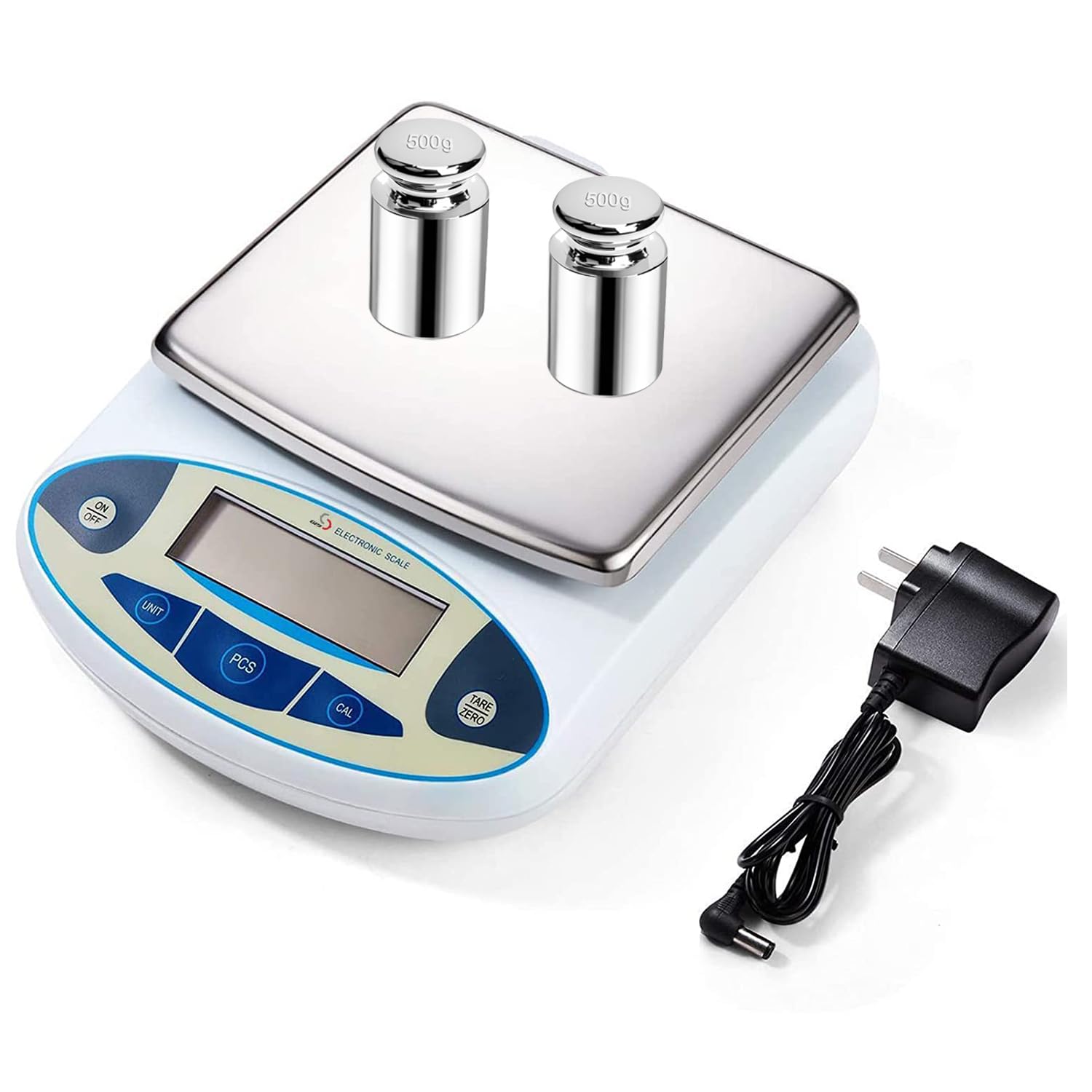 GPJYYDS 6000g x 0.01g High Precision Lab Scale - Analytical Balance for Labs, Jewelry, Kitchen, Science