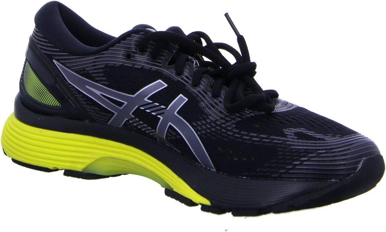 ASICS Men's Running Shoes, Black Black Lemon Spark 003, 13 UK