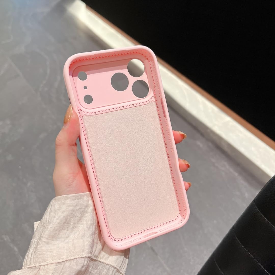 Custodia con supporto magnetico in silicone liquido girevole per iPhone 14 con ricarica wireless e cover invisibile (per iPhone 14/bianco)