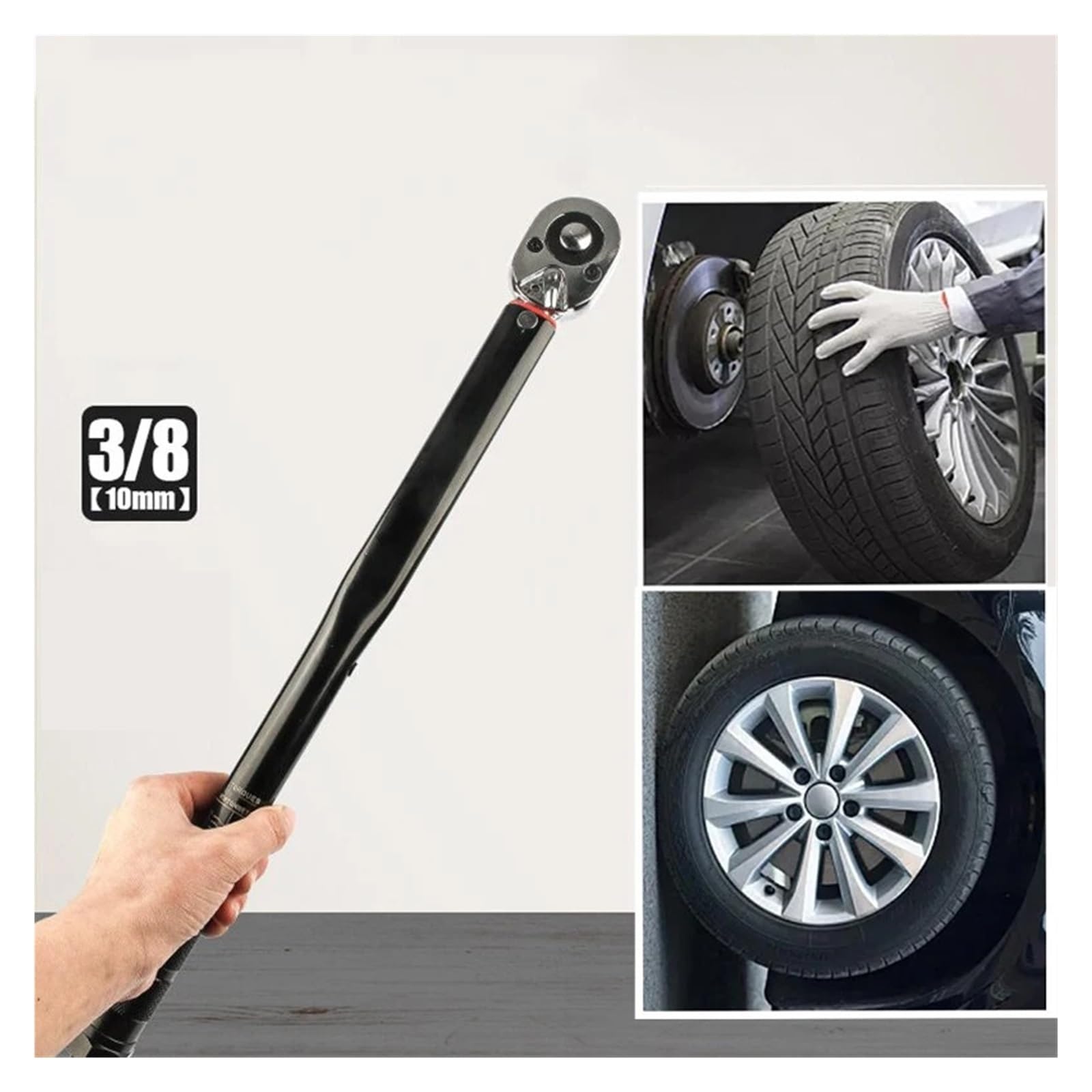 Klucz Dynamometryczny 3/8 Cyfrowy 19-110nm Nastawny Naprawa Samochodów Ze Stali Nierdzewnej Elektroniczny Automatyczny Napęd Kątowy Narzędzie Rowerowe