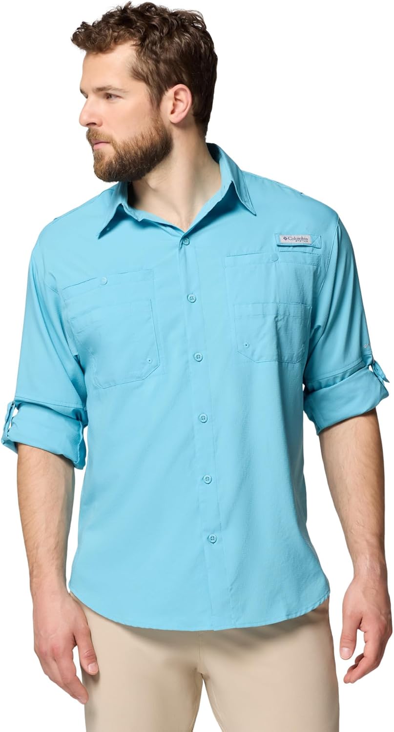 Columbia Men's PFG Tamiami II UPF 40 Long Sleeve Fishing Shirt - Image 4