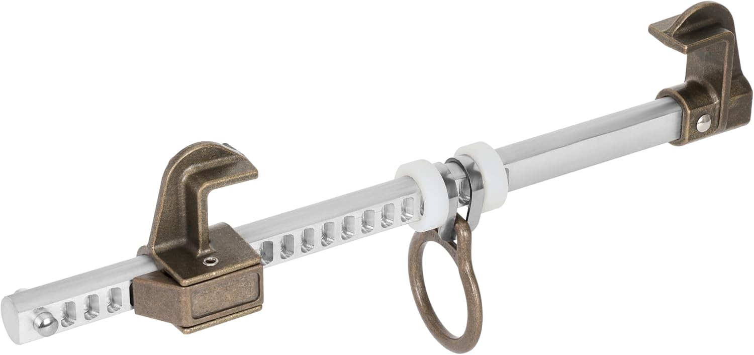 Aluminum Sliding Beam Anchor, Adjustable To Fit I or H Fall Protection Beam Anchor with Flange Widths Ranging From 3.5" to 14”,Meets or Exceeds ANSI & OSHA