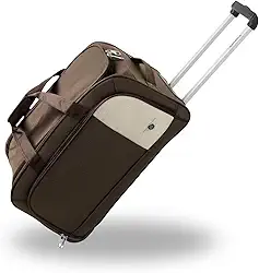 Sacola de Viagem Dubai Poliéster Santino P - ASLS3P Cor: Marrom