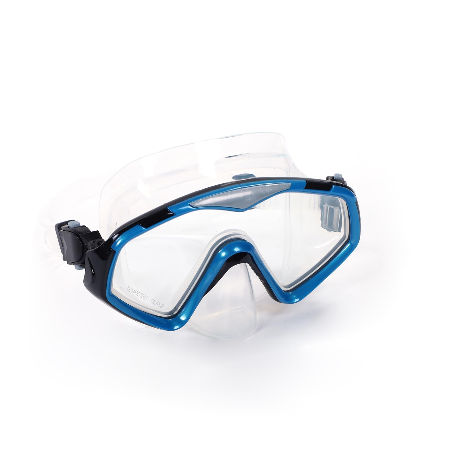 Tosuny Juego de Snorkel para Adultos, Equipo de Snorkel Profesional, Aletas de Máscara a Prueba de Fugas para Exploración Submarina, Equipo de Buceo, Kit de para Hombres y Mujeres Nadando