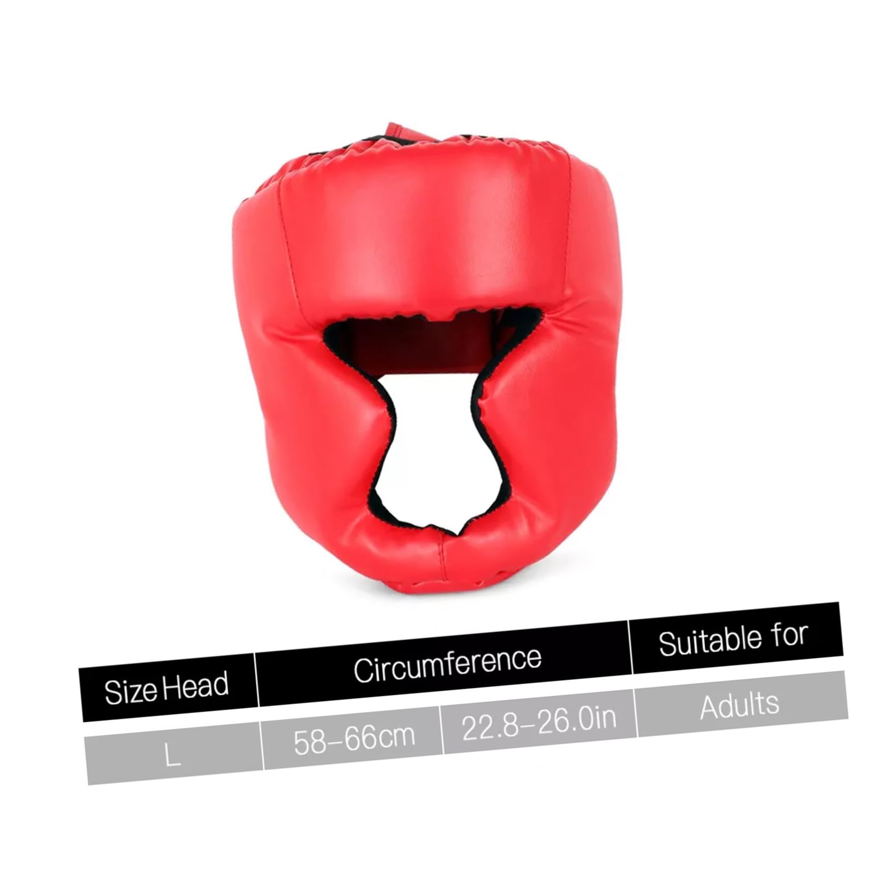 KICHOUSE Masks for Adults Sparring Guard Karate Headgear Protective Gear Size l