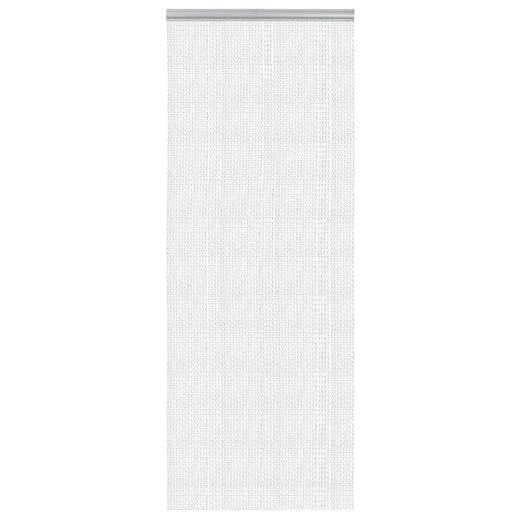 Generisch Türvorhang aus Ketten 80x221 cm Aluminium,Heim Garten,Dekoration,Fensterdrapierung,Fliegengitter-4010010