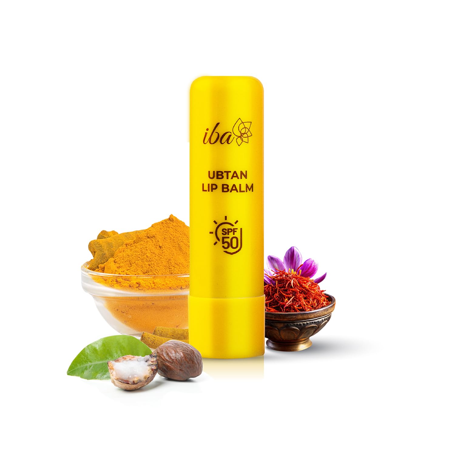 Iba Ubtan Lip Balm SPF 50 for Women | Repairs Damaged Lip | Non-Sticky | Lightweight | Pigmentation & Sun Damage Sun Protector UVA & UVB | 4.5g-image-38