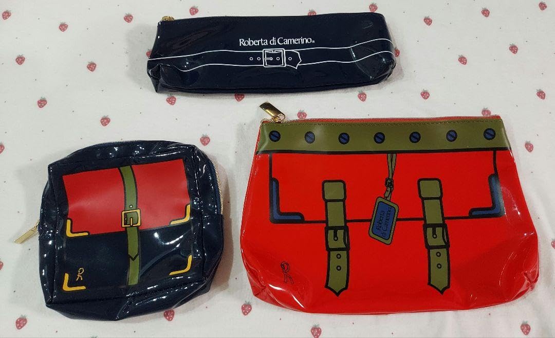 Amazon.co.jp: &rosy 付録 ロベルタディカメリーノ ポーチ 3点セット