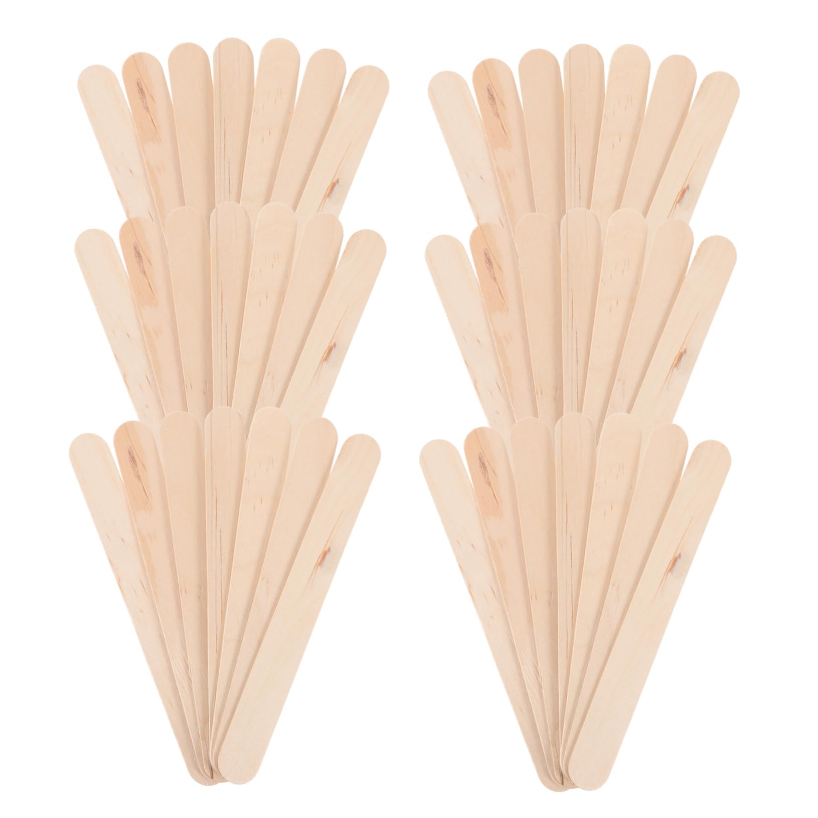 PERSELOSO 300Pcs Colored Ice Cream Sticks for DIY Crafts Popsicle Making Sticks for Creative Projects and Fun Activities