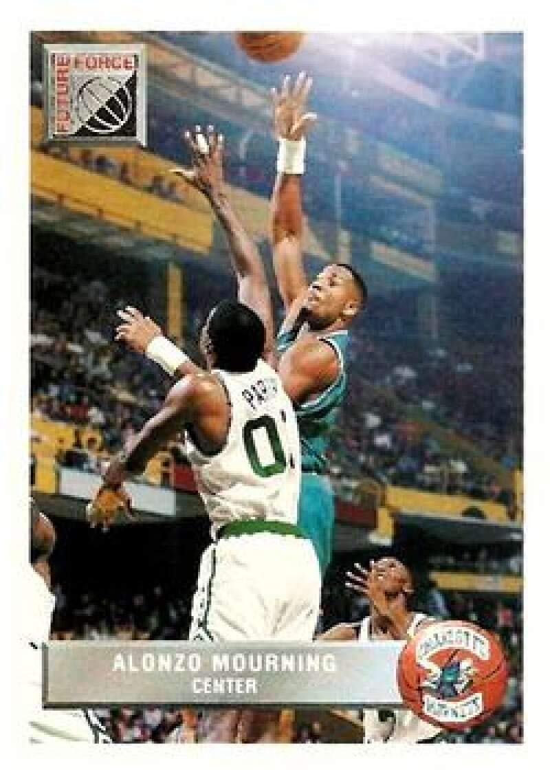 Amazon.com: 1992-93 Upper Deck McDonald's Basketball #P44 Alonzo Mourning  Charlotte Hornets RC Rookie Official McDonalds UD NBA Trading Card :  Collectibles & Fine Art