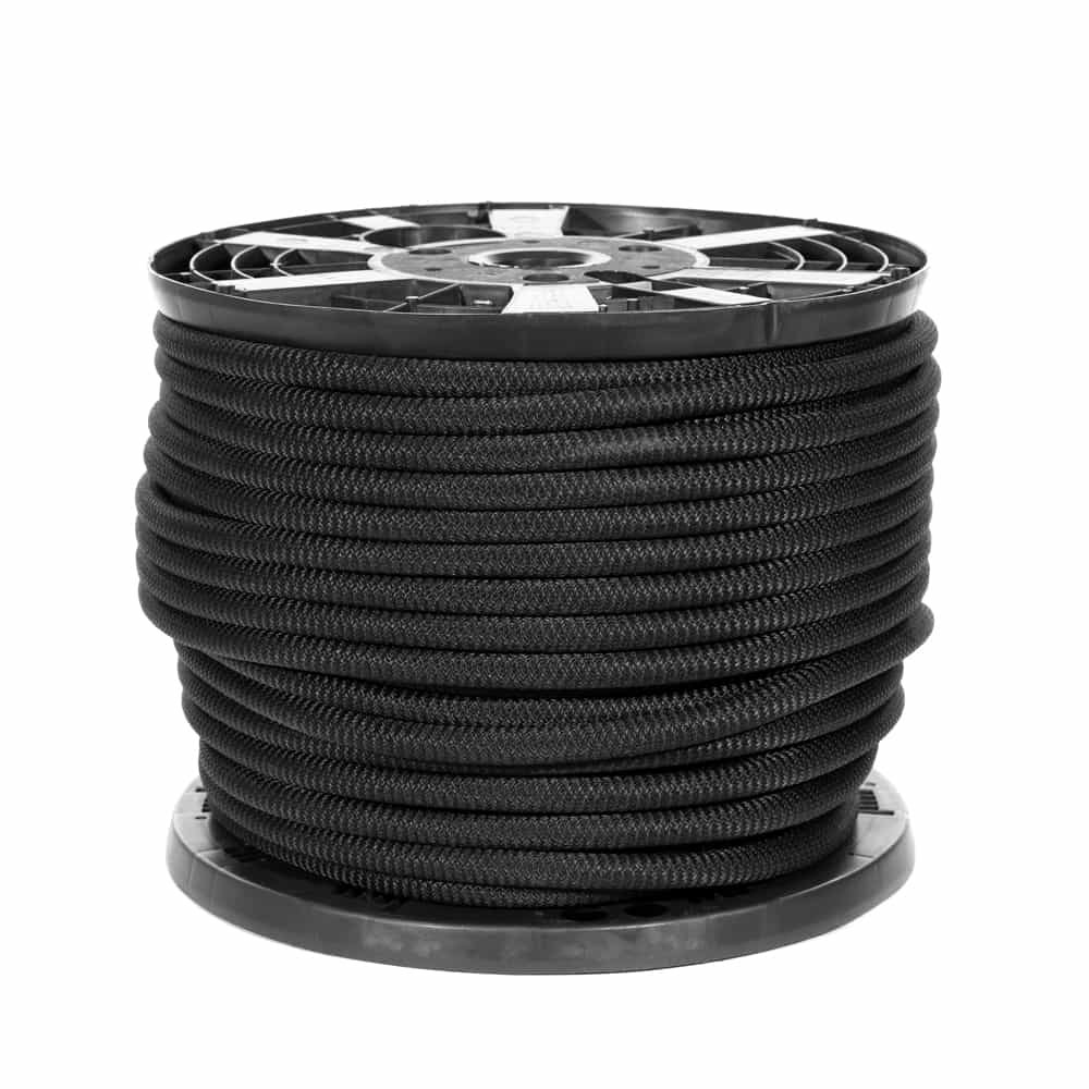 Black/Widow 1/8 inch Shock Cord - Spools | Paracord Planet